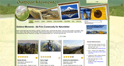 Desktop Screenshot of outdoor-momente.com